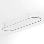 Основание ART-APRIORI-OVAL-ROD-400-4000x1000 (TN IP20) Arlight 054530
