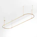 Основание ART-APRIORI-OVAL-ROD-800-4000x1000 (GD IP20) Arlight 054531