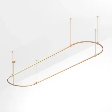 Основание ART-APRIORI-OVAL-ROD-800-4000x1000 (GD IP20) Arlight 054531 Основание ART-APRIORI-OVAL-ROD-800-4000x1000 (GD IP20) Arlight 054531