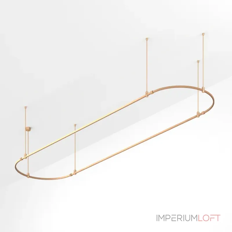 Основание ART-APRIORI-OVAL-ROD-800-4000x1000 (GD IP20) Arlight 054531 Основание ART-APRIORI-OVAL-ROD-800-4000x1000 (GD IP20) Arlight 054531