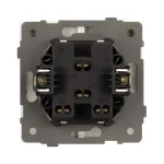 Механизм выключателя двухклавишный непроходной SWT-TENDO-MK02-SFPL-WH (230V 10A) Arlight 054547