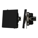 Механизм выключателя управления шторами SWT-TENDO-MKR2-SFPL-BK (230V 10A) Arlight 054559