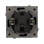 Механизм выключателя одноклавишный непроходной SWT-TENDO-MK01-SFPL-BK (230V 10A) Arlight 054566