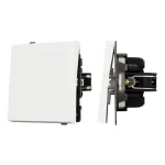 Механизм выключателя одноклавишный перекрёстный SWT-TENDO-MKX1-SFPL-WH (230V 10A) Arlight 054574