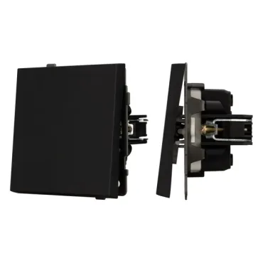 Механизм звонкового выключателя SWT-TENDO-MKR1-SFPL-BK (230V 10A) Arlight 054587