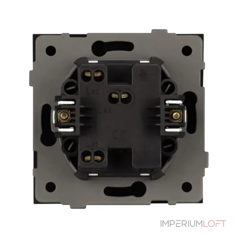 Механизм звонкового выключателя SWT-TENDO-MKR1-SFPL-GR (230V 10A) Arlight 054589