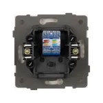 Механизм компьютерной розетки O-MPC1-SFPL-WH (RJ-45 CAT6) Arlight 054594