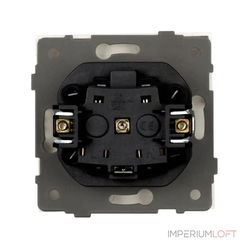 Механизм розетки влагозащищённый O-MCP-SFPL-WH (230V 16A) Arlight 054602