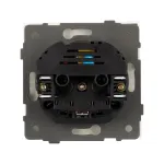 Механизм розетки с USB зарядкой O-MUAC-SFPL-WH (230V 16A) Arlight 054610