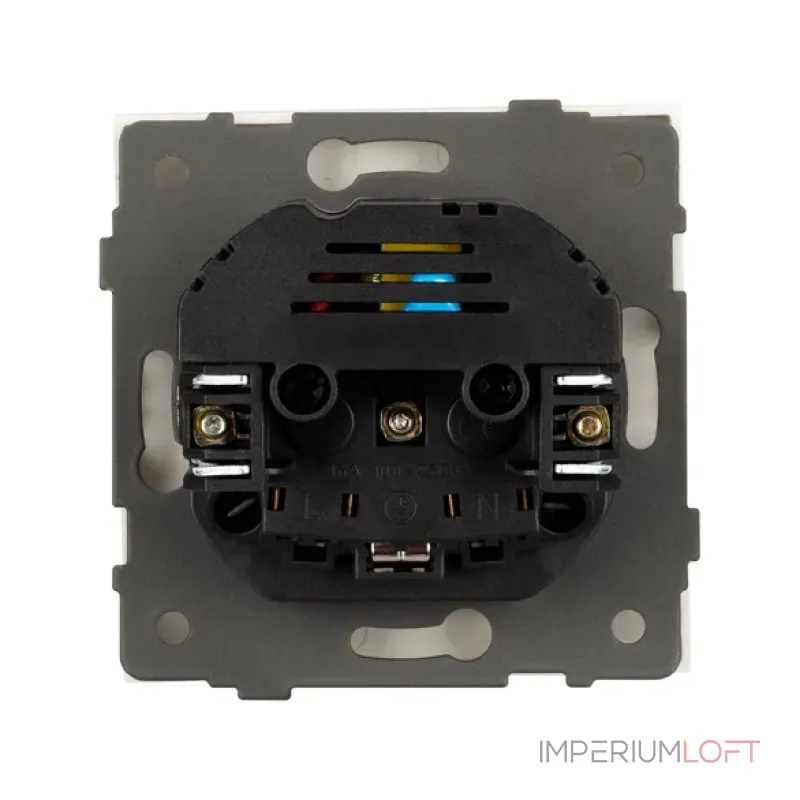 Механизм розетки с USB зарядкой O-MUAC-SFPL-WH (230V 16A) Arlight 054610 Механизм розетки с USB зарядкой O-MUAC-SFPL-WH (230V 16A) Arlight 054610