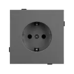 Механизм электрической розетки O-MEU1-SFPL-GR (230V 16A) Arlight 054640