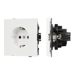 Механизм электрической розетки O-MEU1-SFPL-WH (230V 16A) Arlight 054641