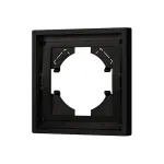 Рамка пластиковая FRM-TENDO-SFPL-1-BK Arlight 054642