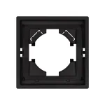 Рамка пластиковая FRM-TENDO-SFPL-1-BK Arlight 054642