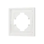 Рамка пластиковая FRM-TENDO-SFPL-1-WH Arlight 054645