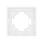 Рамка пластиковая FRM-TENDO-SFPL-1-WH Arlight 054645
