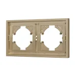 Рамка пластиковая FRM-TENDO-SFPL-2-GD Arlight 054647