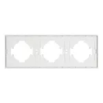 Рамка пластиковая FRM-TENDO-SFPL-3-GD Arlight 054651