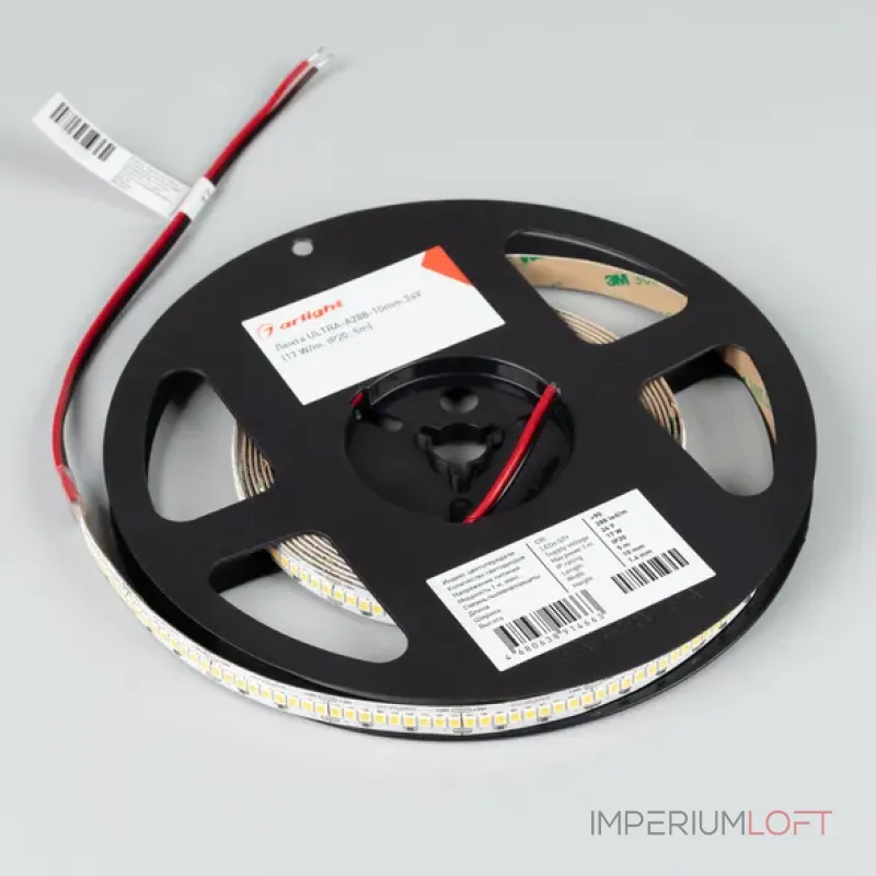 Светодиодная лента ULTRA-A288-10mm 24V Day4000 (17 W/m IP20 5m 200 лм/Вт) Arlight 054930 (цена за метр, лот от 5 м)