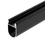 Профиль WARDROBE-1930-2000 ANOD BLACK Arlight 054943