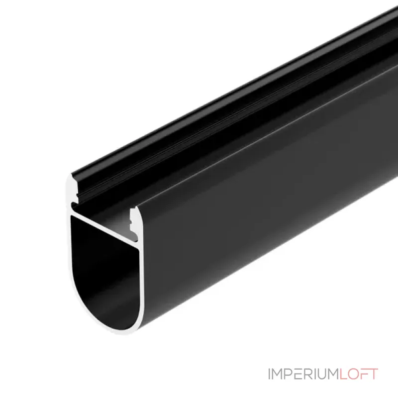 Профиль WARDROBE-1930-2000 ANOD BLACK Arlight 054943