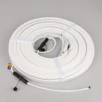 Светодиодная лента герметичная MOONLIGHT-PRO-TOP-X360-16x16mm 24V RGB (12 W/m IP67 10m wire x2 Вывод боковой) Arlight 054975 (цена за метр, лот от 10 м)