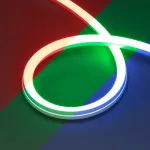 Светодиодная лента герметичная MOONLIGHT-PRO-SIDE-X360-20x20mm 24V RGB (12 W/m IP67 10m wire x2 Вывод боковой) Arlight 054983 (цена за метр, лот от 10 м)