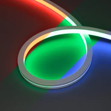 Светодиодная лента герметичная MOONLIGHT-PRO-TOP-X360-20x20mm 24V RGB (12 W/m IP67 10m wire x2 Вывод боковой) Arlight 054984 (цена за метр, лот от 10 м)