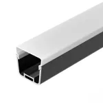 Профиль с экраном LINE-D-3734-2000 TETRA BLACK+OPAL Arlight 055072