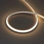 Светодиодная лента герметичная MOONLIGHT-3D-X544-10x10mm 24V Warm3000 (8 W/m IP67 5m wire x1 Вывод боковой) Arlight 055190 (цена за метр, лот от 5 м)