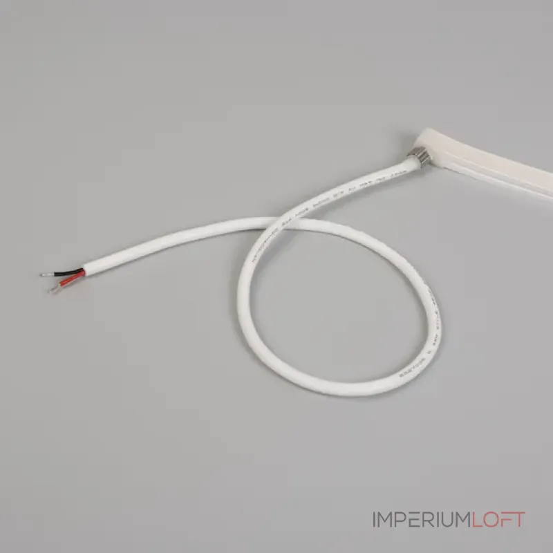 Светодиодная лента герметичная MOONLIGHT-3D-X544-10x10mm 24V Warm3000 (8 W/m IP67 5m wire x1 Вывод боковой) Arlight 055190 (цена за метр, лот от 5 м)