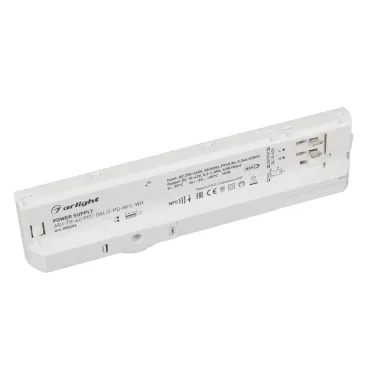 Блок питания для трековых систем ARJ-TR-42-PFC-DALI2-PD-NFC-WH (42W 10-42V 0.3-1.05 A 4TR IP20) Arlight 055293