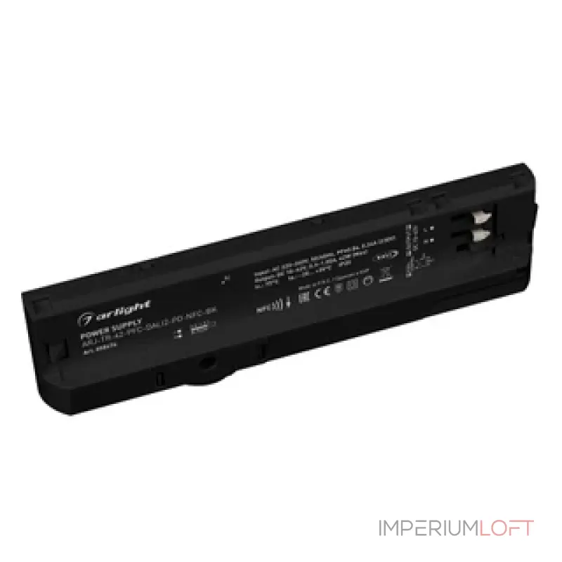 Блок питания для трековых систем ARJ-TR-42-PFC-DALI2-PD-NFC-WH (42W 10-42V 0.3-1.05 A 4TR IP20) Arlight 055293