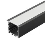 Профиль LINIA49-F-М-2500 BLACK Arlight 055395