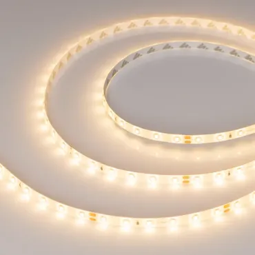 Светодиодная лента герметичная RTW-SE-A60-8mm 24V Warm2700 (4.8 W/m IP65 2835 5m) Arlight 055407 (цена за метр, лот от 5 м)