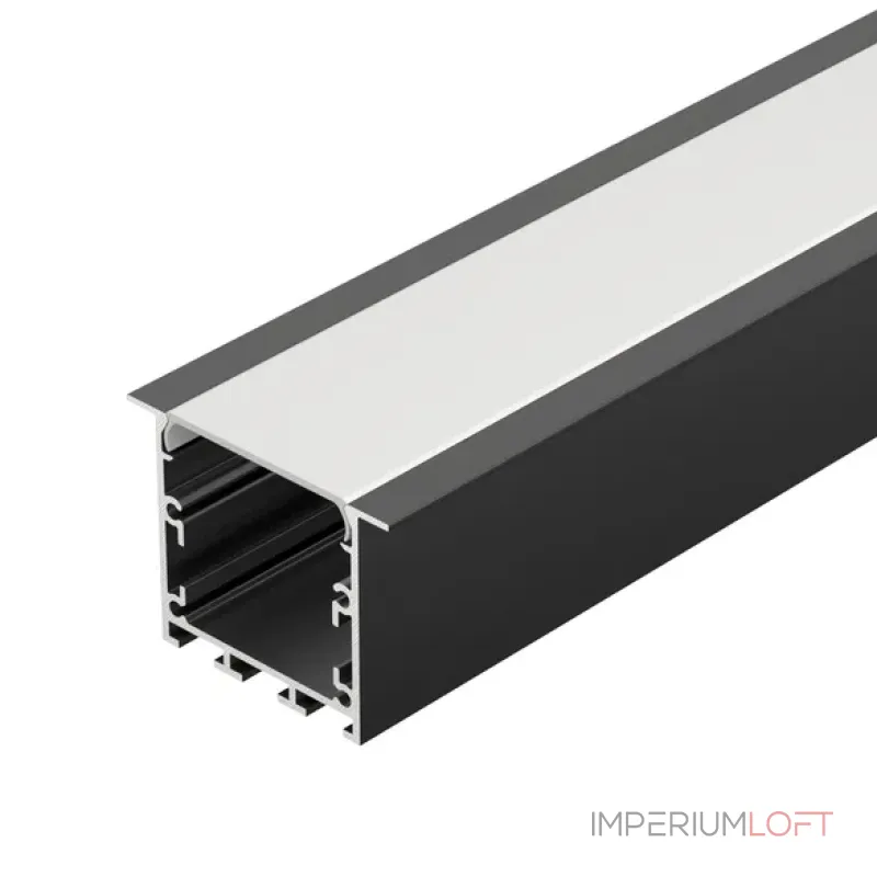 Профиль LINIA49-F-M-3000 BLACK Arlight 055443 Профиль LINIA49-F-M-3000 BLACK Arlight 055443