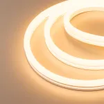 Светодиодная лента герметичная MOONLIGHT-SIDE-X336-12x24mm 230V Warm2400 (11W/m, IP65, 50m, wire x1, Грибовидная форма) Arlight 055521