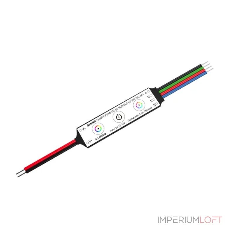 Диммер SMART-PWM-103-62-RGB-SUF (12-24V 3x2.5A IARL IP20) Arlight 055872 Диммер SMART-PWM-103-62-RGB-SUF (12-24V 3x2.5A IARL IP20) Arlight 055872