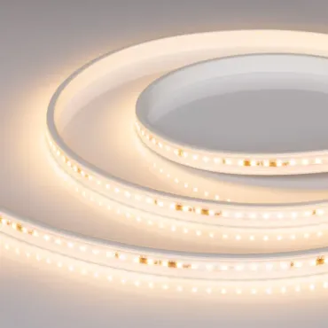 Светодиодная лента герметичная ARL-PV-A120-15mm 230V Warm2700 (15 W/m IP65 10m) Arlight 056694 (цена за метр, лот от 10 м)