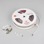 Светодиодная лента герметичная RTW-PFS-A140-12mm 48V Warm3000 (12 W/m IP68 20m) Arlight 057301 (цена за метр, лот от 20 м)