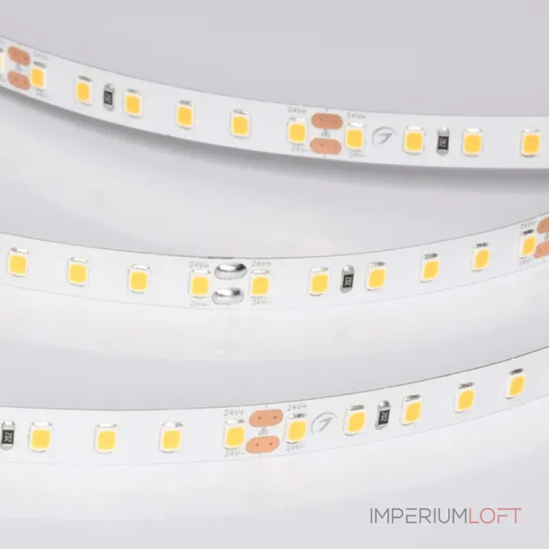 Светодиодная лента UL-A120-8mm 24V Warm2700 (2 W/m IP20 5m Открытый) Arlight 057523 (цена за метр, лот от 5 м)