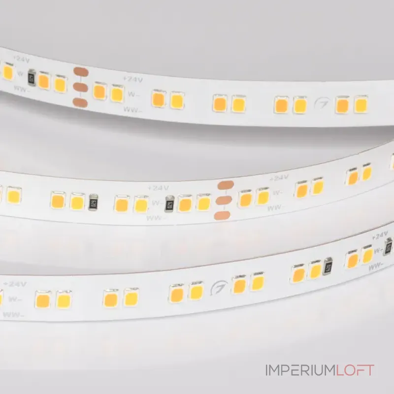 Светодиодная лента UL-A160-10mm 24V Warm-MIX (15 W/m IP20 5m Изменяемая ЦТ) Arlight 057684 (цена за метр, лот от 5 м)