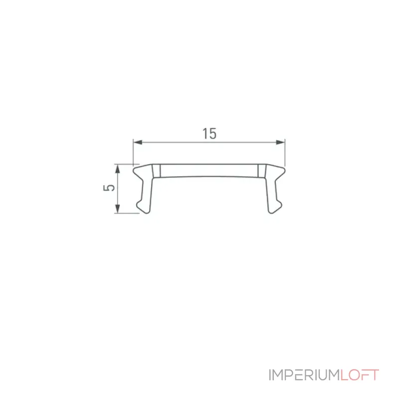 Экран LINE-2000 NARROW WHITE Arlight 058284