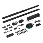 Карниз для штор с электроприводом CNK-M1-TY-RF-2M-BK (IP20) Arlight 058460