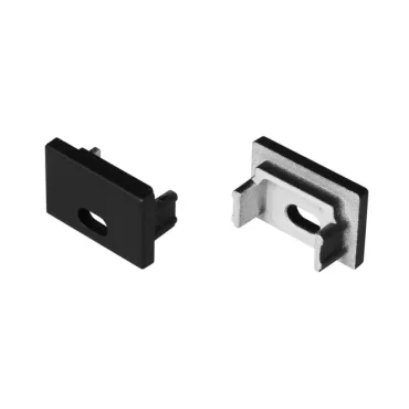 Заглушка SL-SLIM15-H10 BLACK с отверстием Arlight 058492 Заглушка SL-SLIM15-H10 BLACK с отверстием Arlight 058492