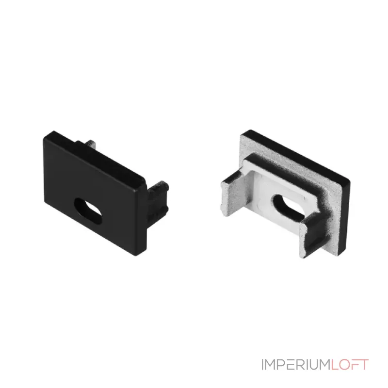 Заглушка SL-SLIM15-H10 BLACK с отверстием Arlight 058492 Заглушка SL-SLIM15-H10 BLACK с отверстием Arlight 058492