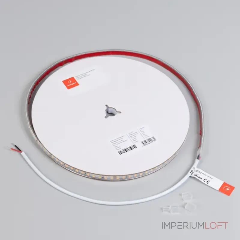 Светодиодная лента герметичная RTW-PS-A140-7mm 24V Warm2700 (10 W/m IP67 5m CRI>90) Arlight 058507 (цена за метр, лот от 5 м)