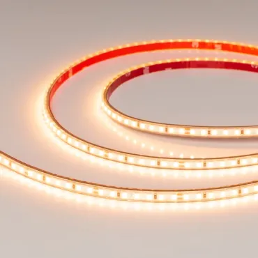 Светодиодная лента герметичная RTW-PS-A140-7mm 24V Warm2400 (10 W/m IP67 5m CRI>90) Arlight 058508 (цена за метр, лот от 5 м)