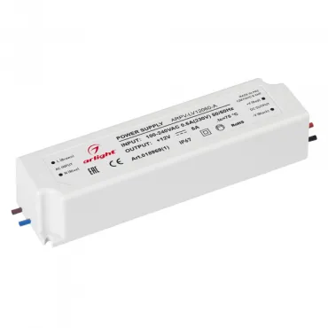 Arlight Блок питания ARPV-LV12060-A 12В 5.0A 60Вт IP67 018969(1) Arlight Блок питания ARPV-LV12060-A 12В 5.0A 60Вт IP67 018969(1)