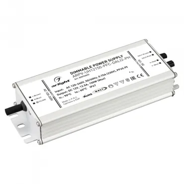 Блок питания ARPV-UH12150-PFC-DALI2-PH 12В 12.5A 150Вт Arlight IP67 025746(2)